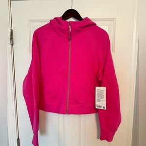 NWT Sonic Pink Scuba Full-Zip M/L